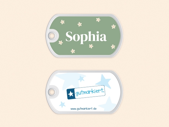 Taschenanhänger Design