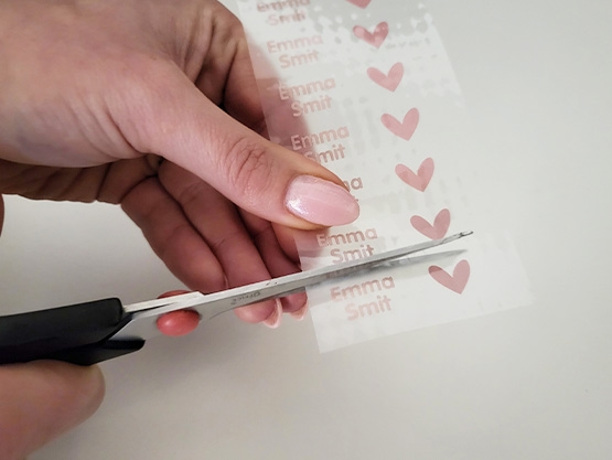 Bügeletiketten – Transfer