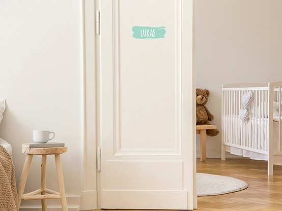 Basic Türaufkleber