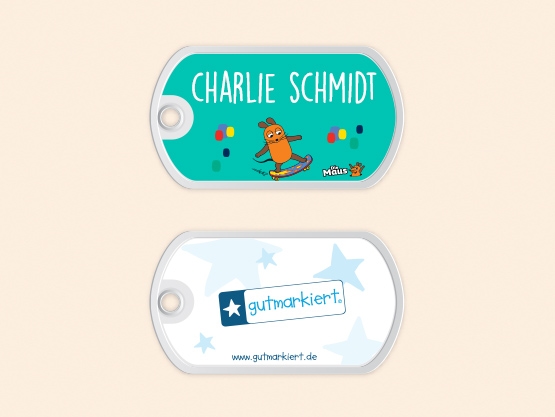 Die Maus Taschenanhänger