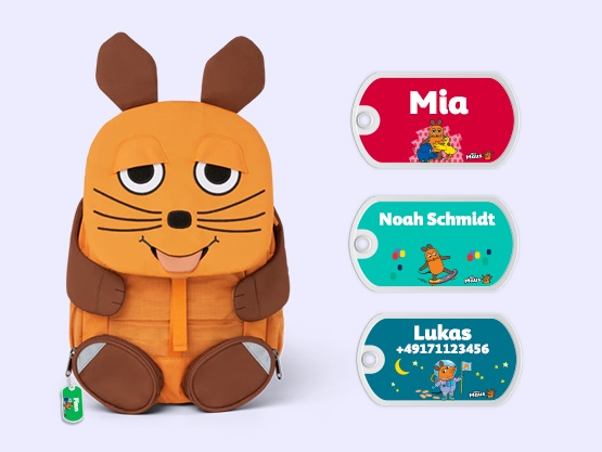 Die Maus Taschenanhänger