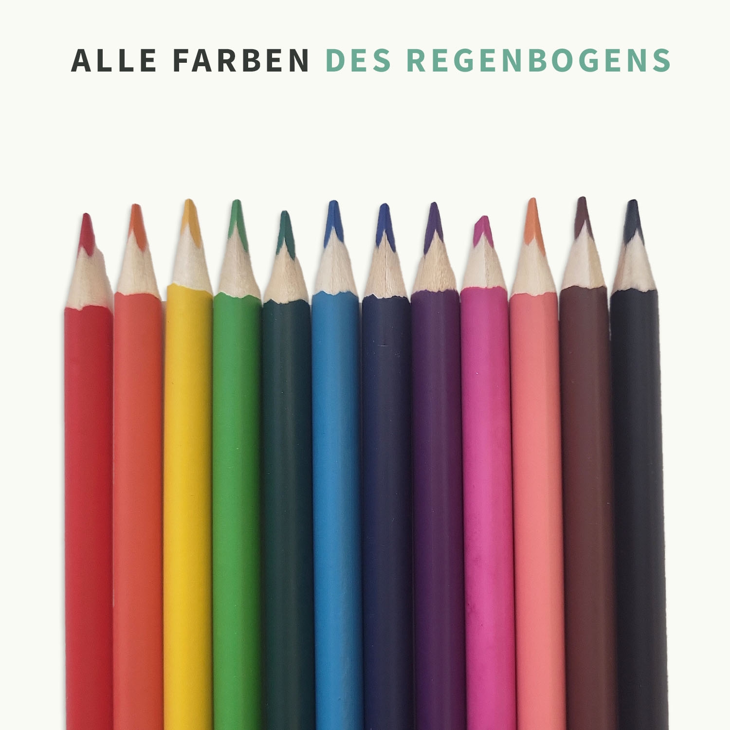 Personalisierte Buntstifte
