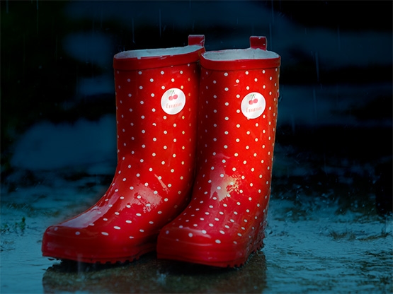 Reflektierende Namensaufkleber - Thema