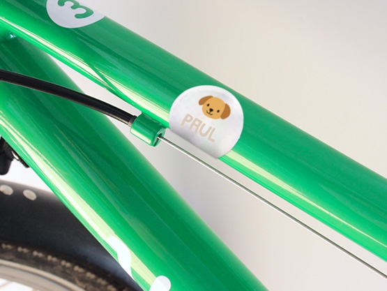 Reflektierende Namensaufkleber - Thema