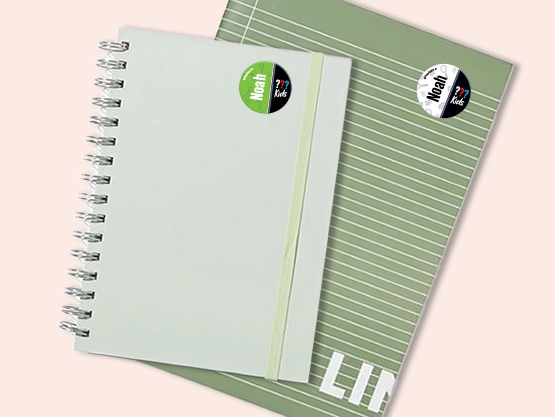 Runde Namensaufkleber – Die drei ??? Kids