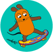 Die Maus Skateboard