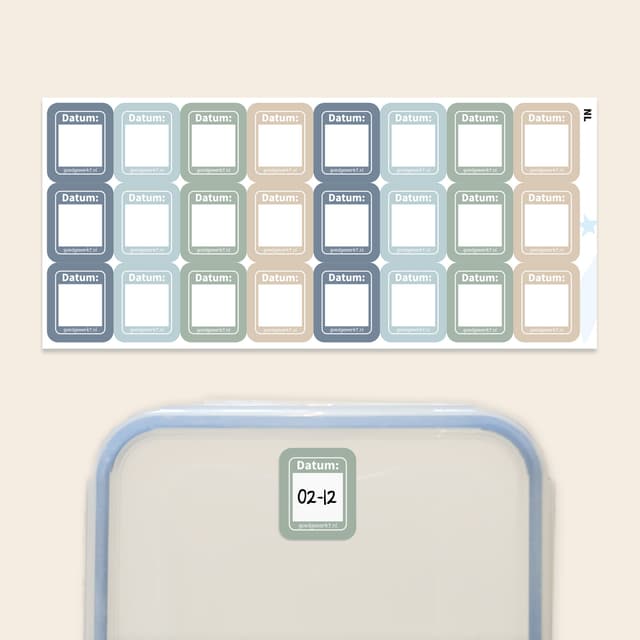 Datum Etiketten