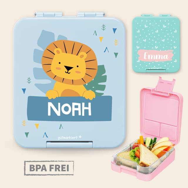 Brotdose mit Name Thema