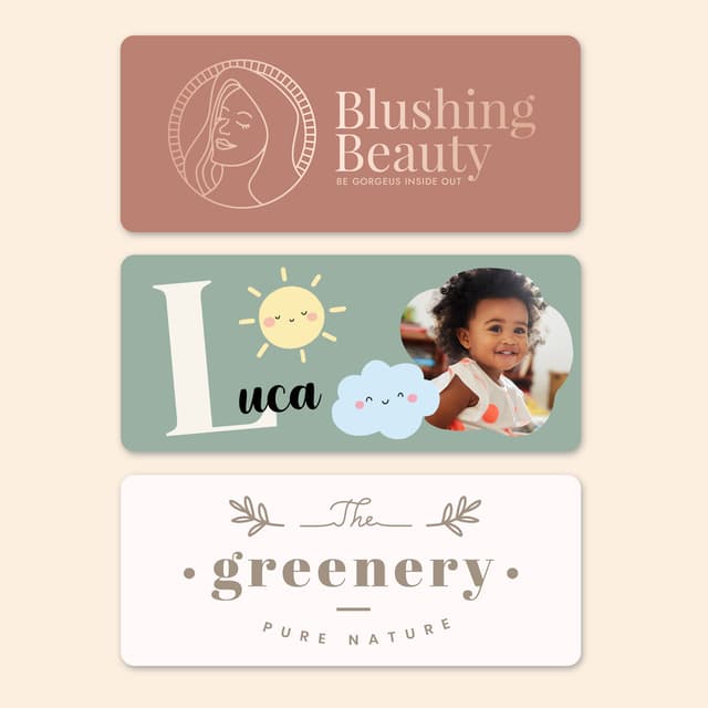 Personalisierte Sticker