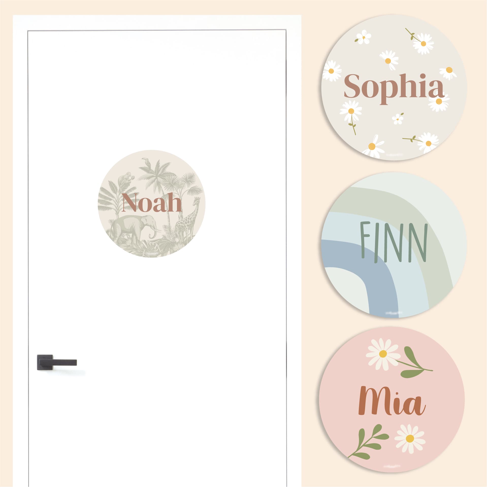 Design Türaufkleber