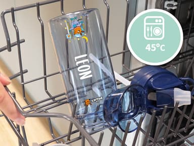 Die Maus Trinkflasche mit Name