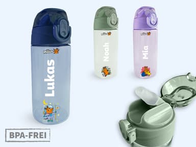 Die Maus Trinkflasche mit Name