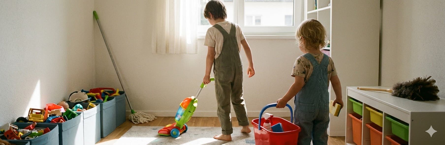 Frühjahrsputz im Kinderzimmer: Ausmisten, Ordnung schaffen, Neues entdecken
