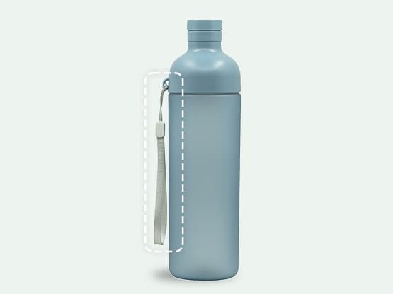 Halteschlaufe für personalisierte Trinkflasche