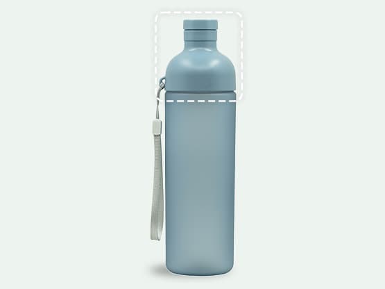 Deckel für personalisierte Trinkflasche 