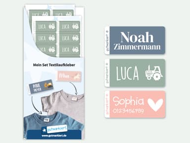 Textilaufkleber Basic