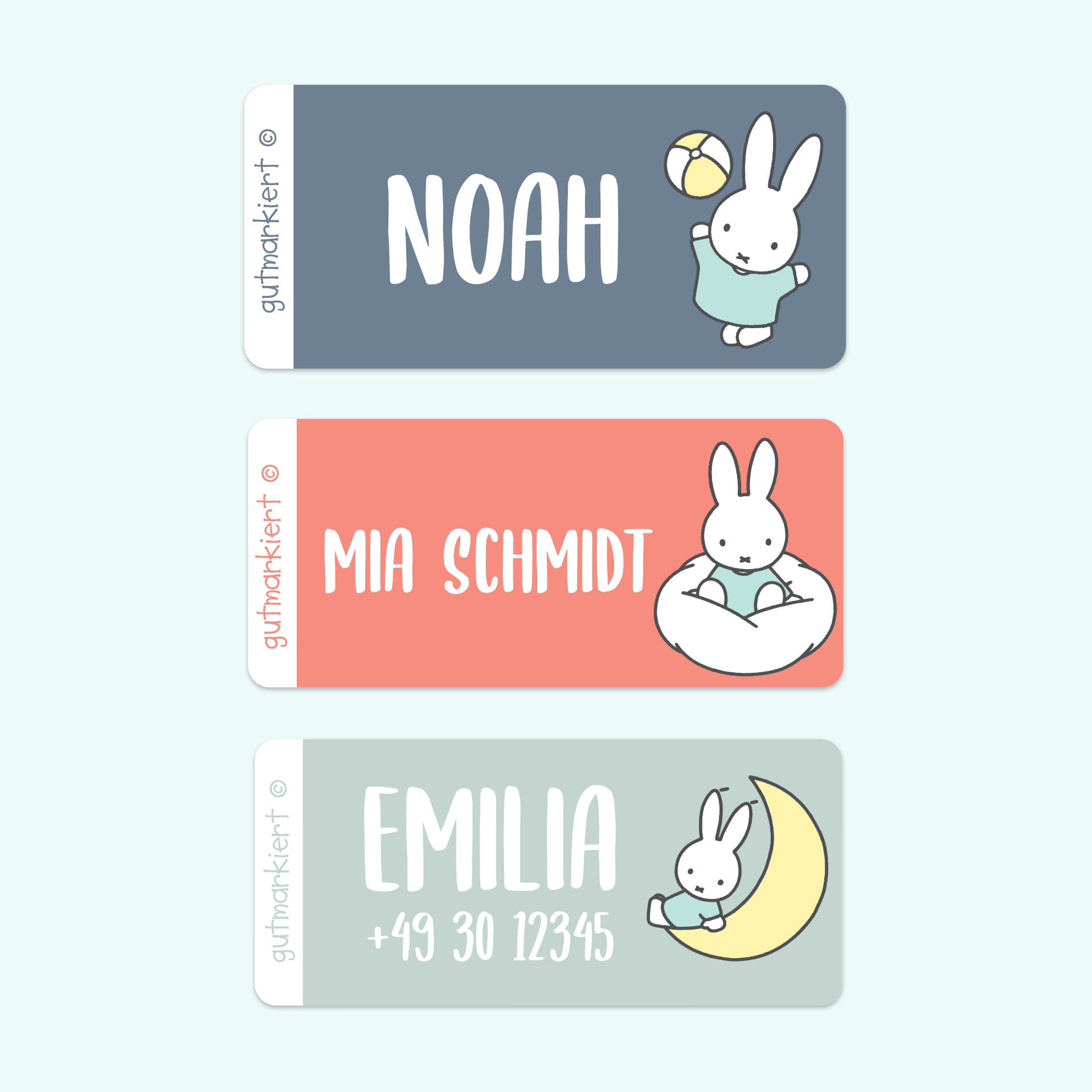 Miffy Textilaufkleber