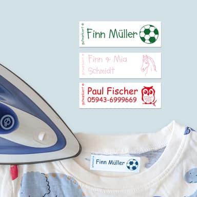 Bügeletiketten