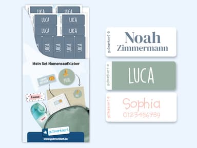 Textilaufkleber (einfarbig)