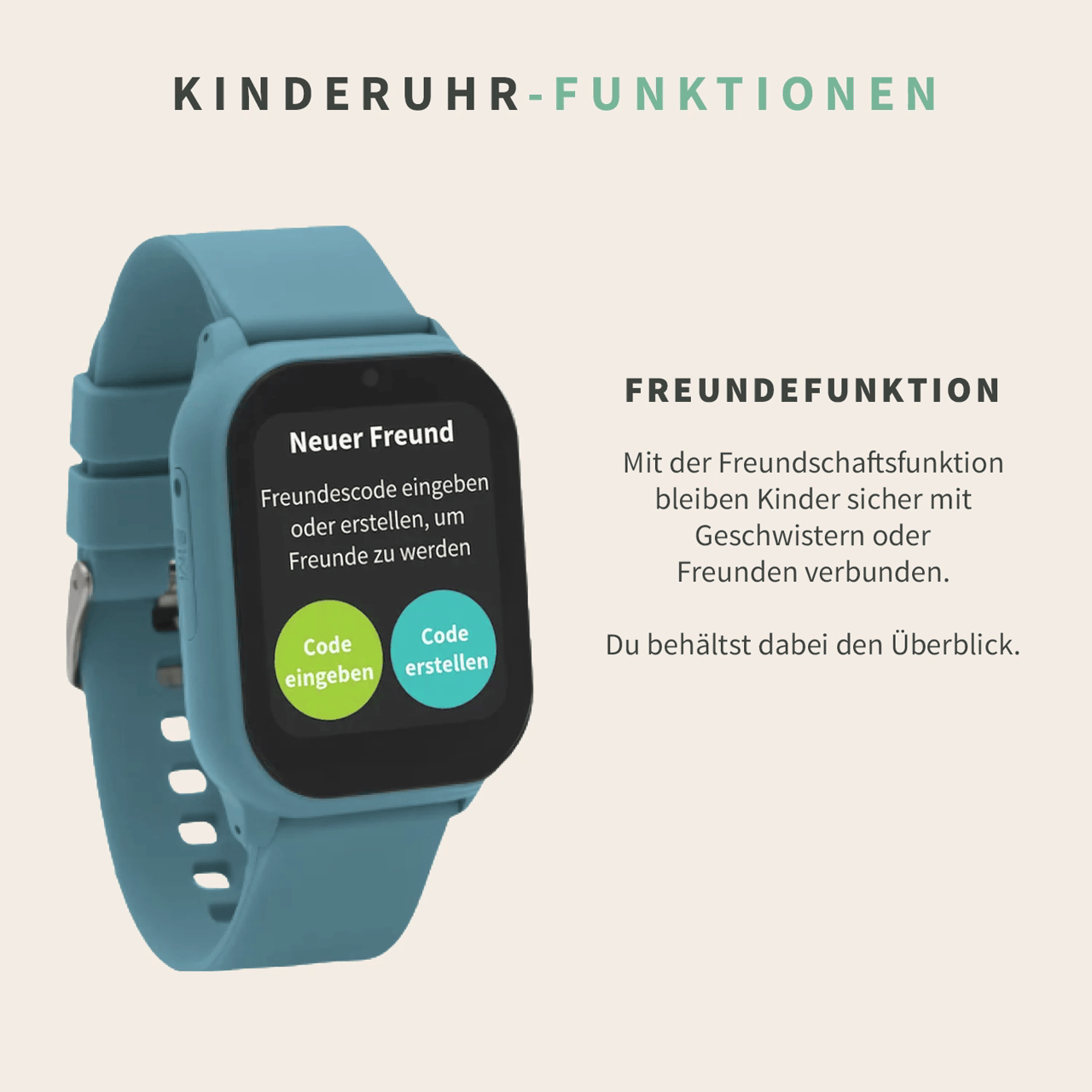GPS-Uhr für Kinder – Connect YOU