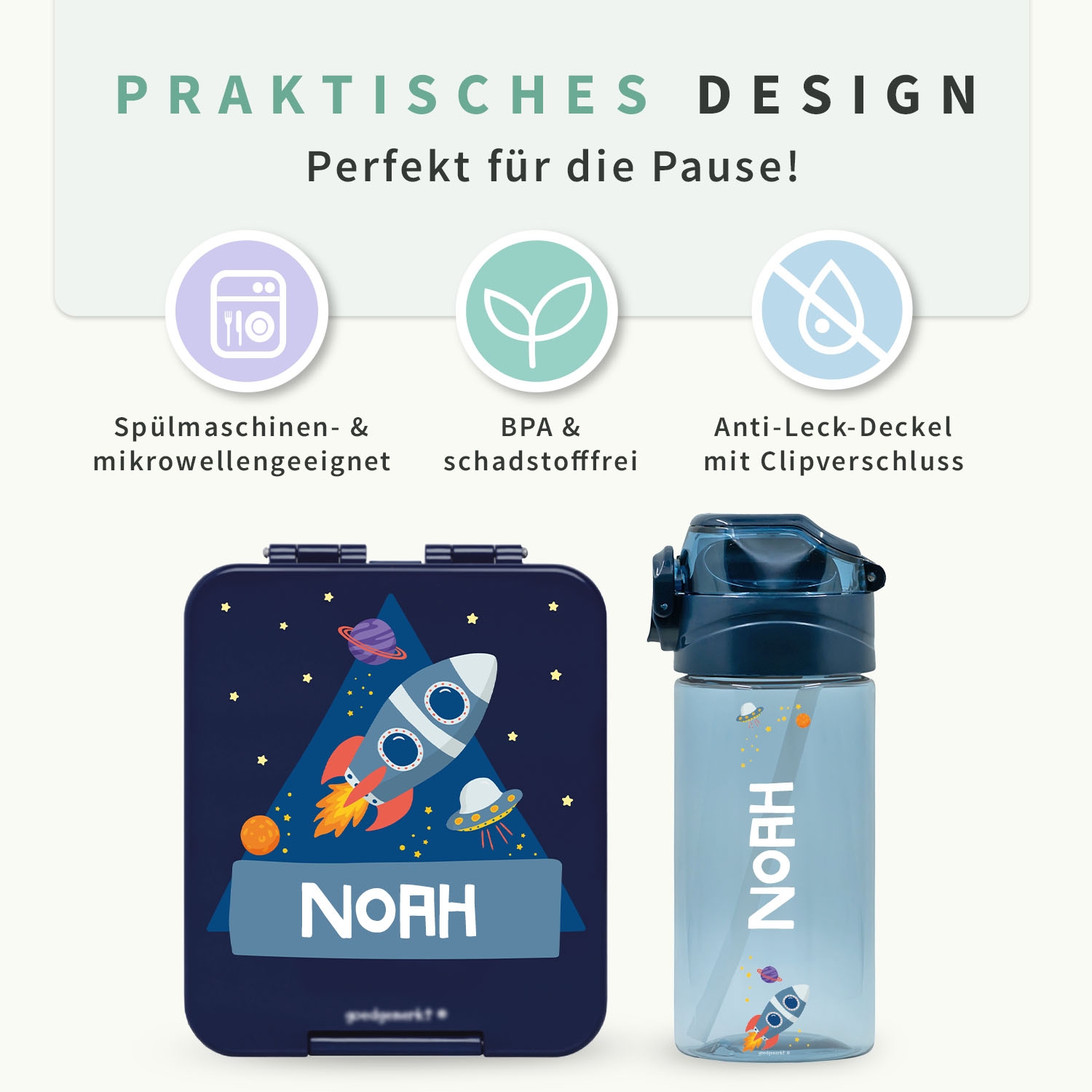 Lunchset – Brotdose & Trinkflasche