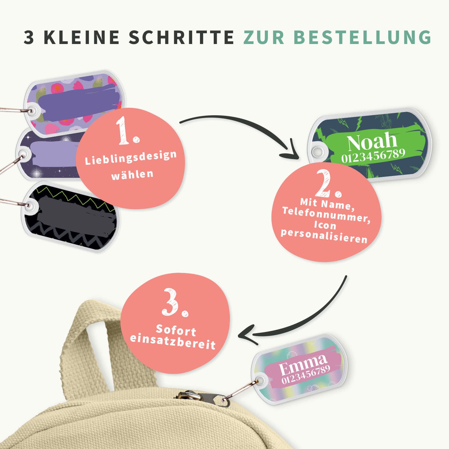 ergobag Taschenanhänger