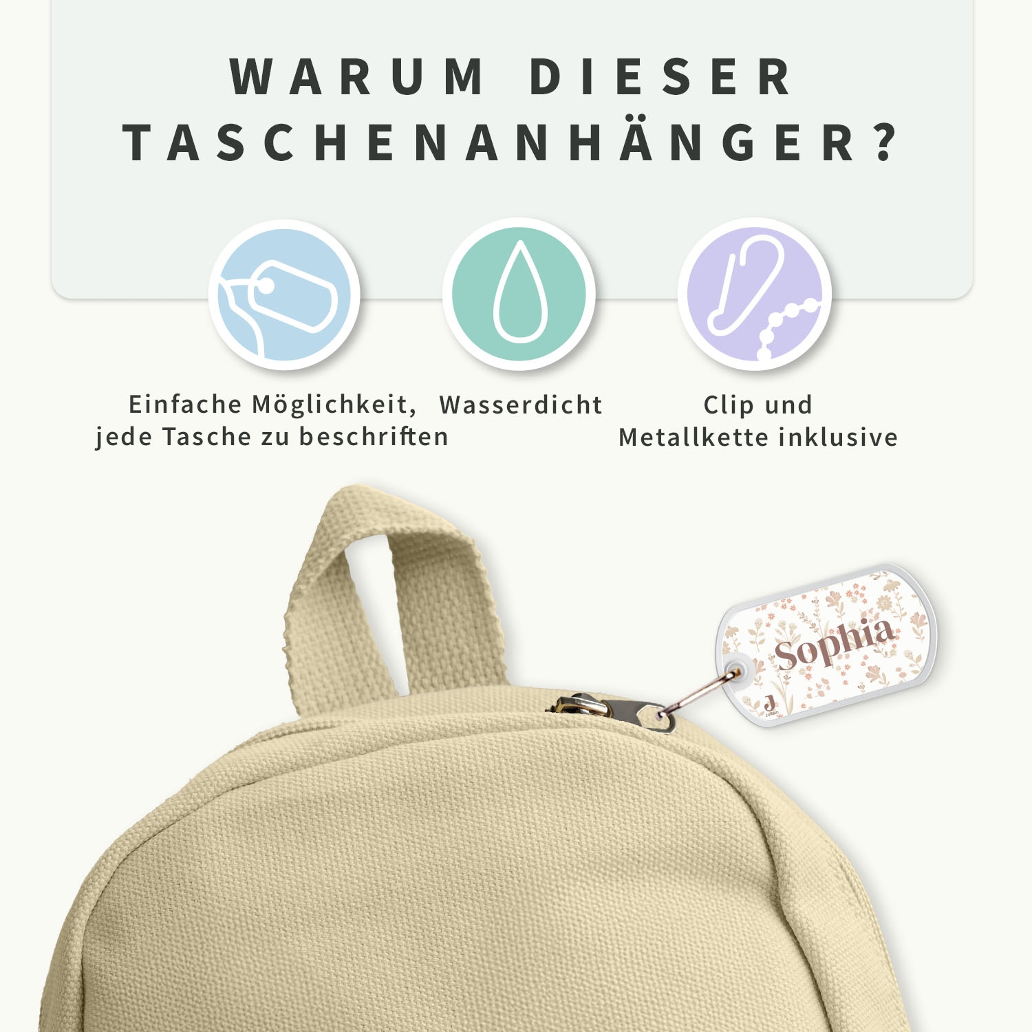 Taschenanhänger - Jollein