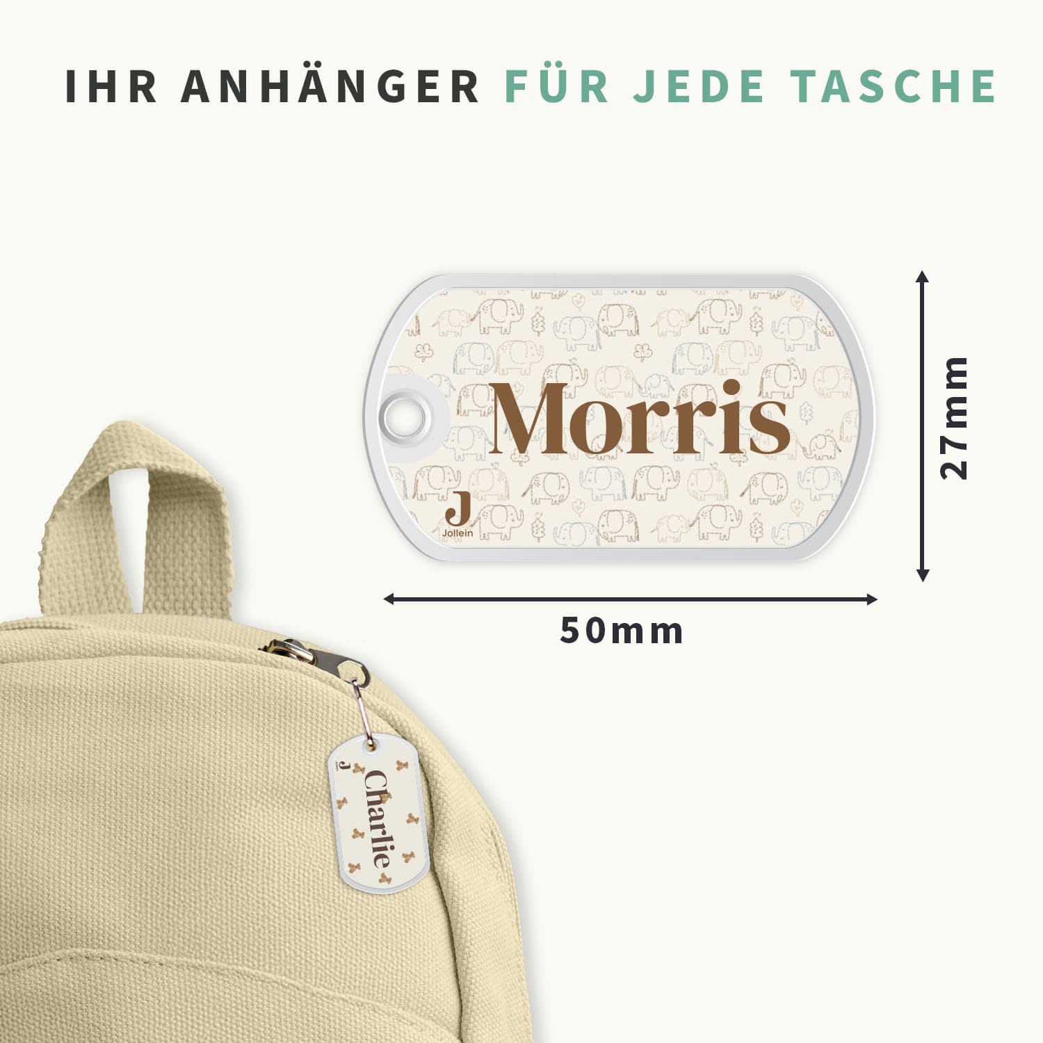 Taschenanhänger - Jollein
