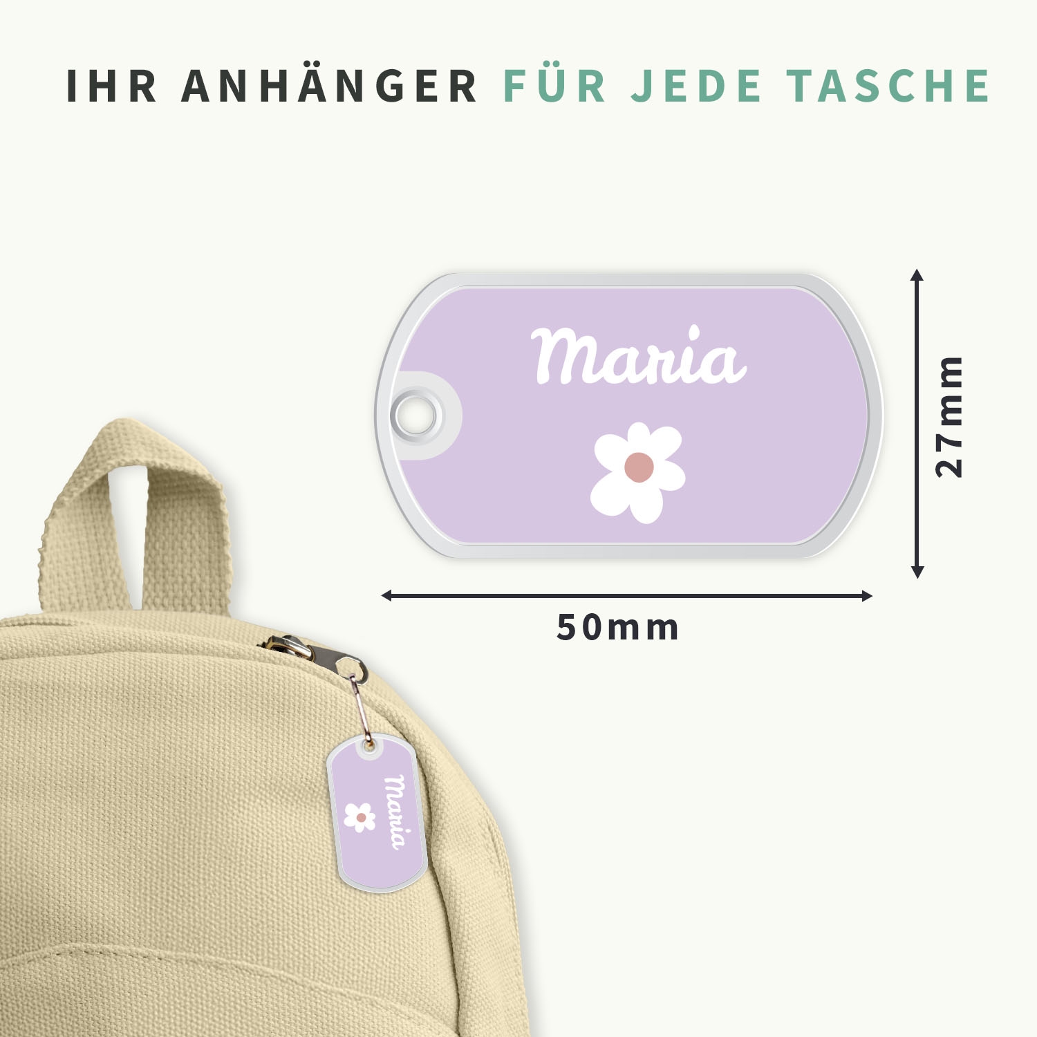 Taschenanhänger