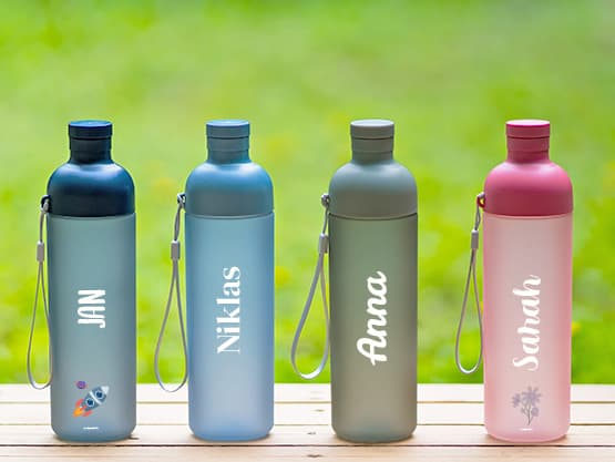 Personalisierte Trinkflasche