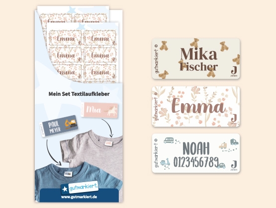 Textilaufkleber - Jollein