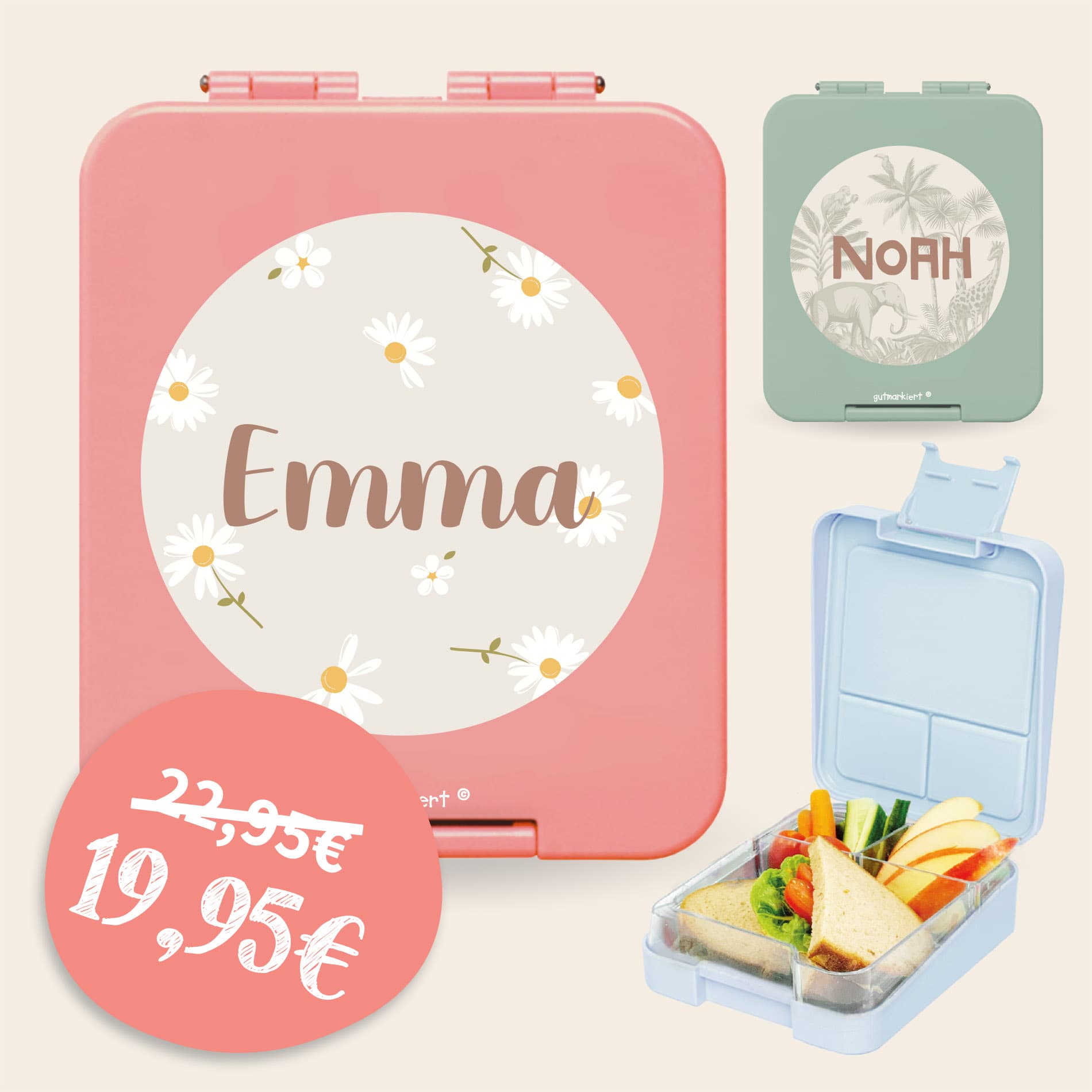 Brotdose mit Name Design