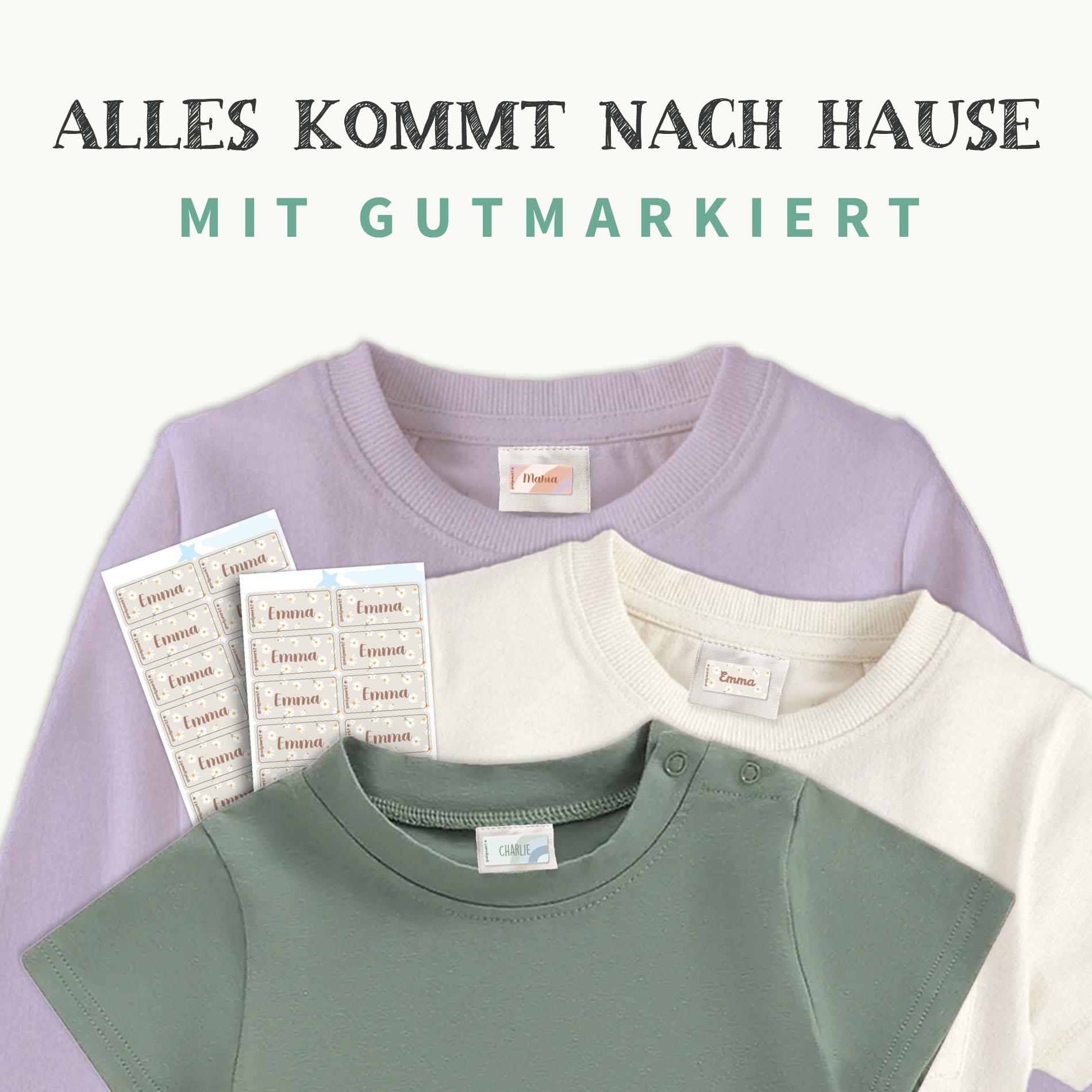 Design Textilaufkleber