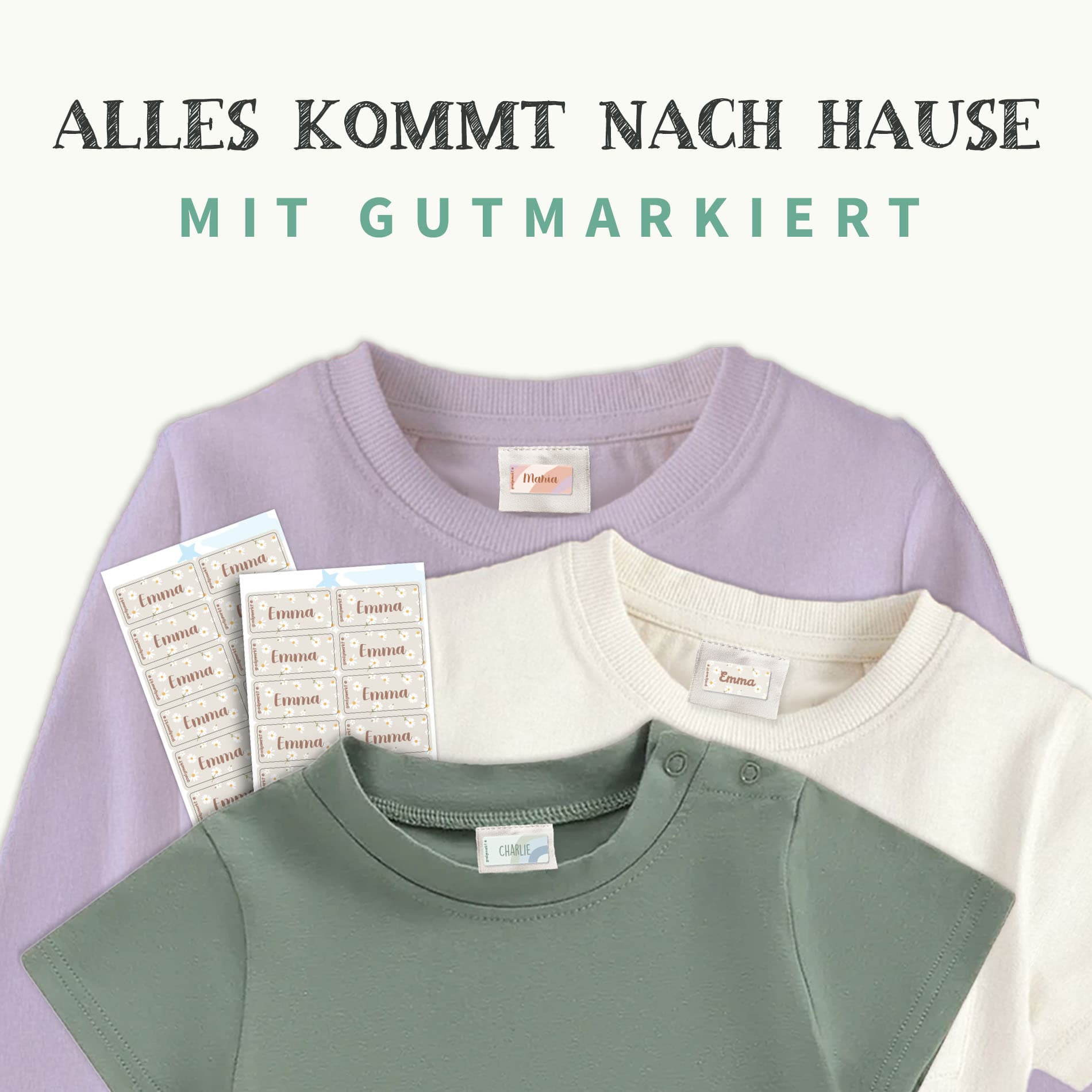 Design Textilaufkleber