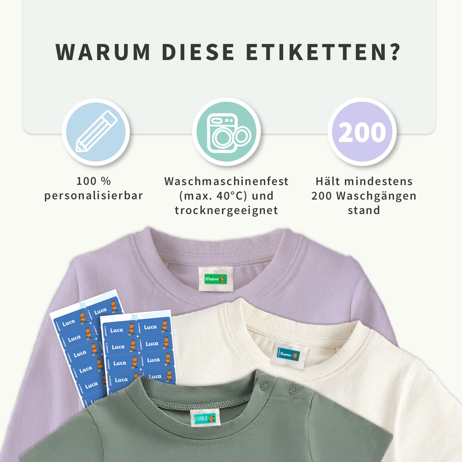 Die Maus Textilaufkleber