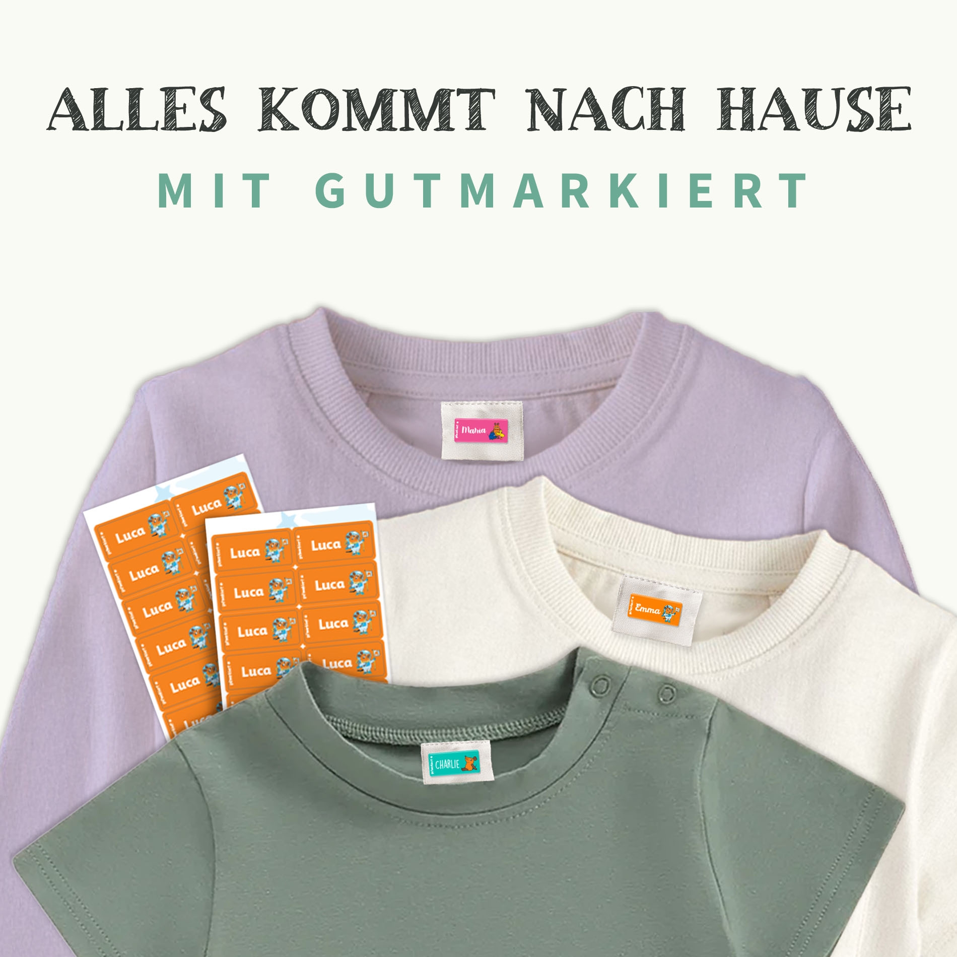 Die Maus Textilaufkleber