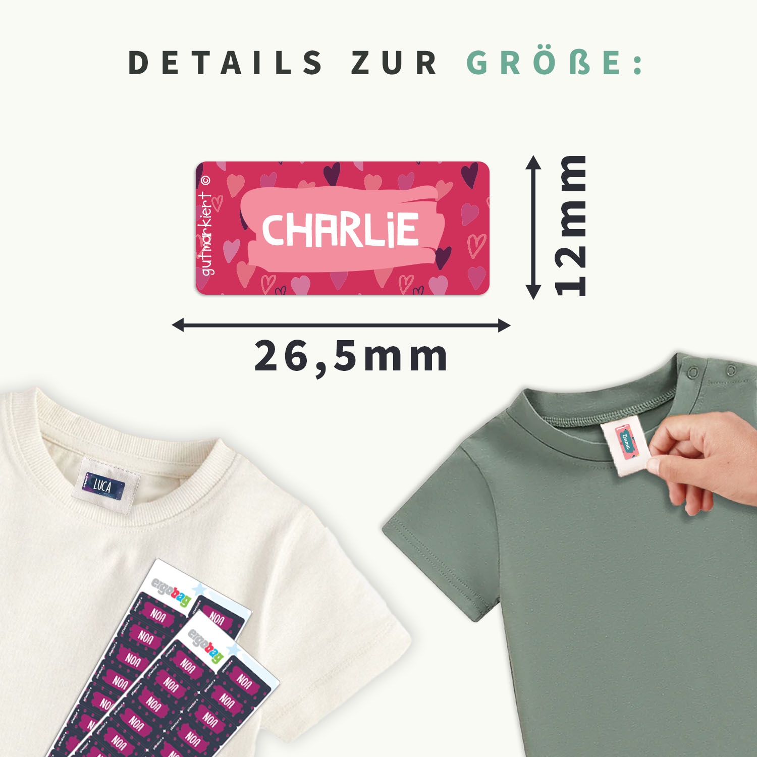 ergobag Textilaufkleber