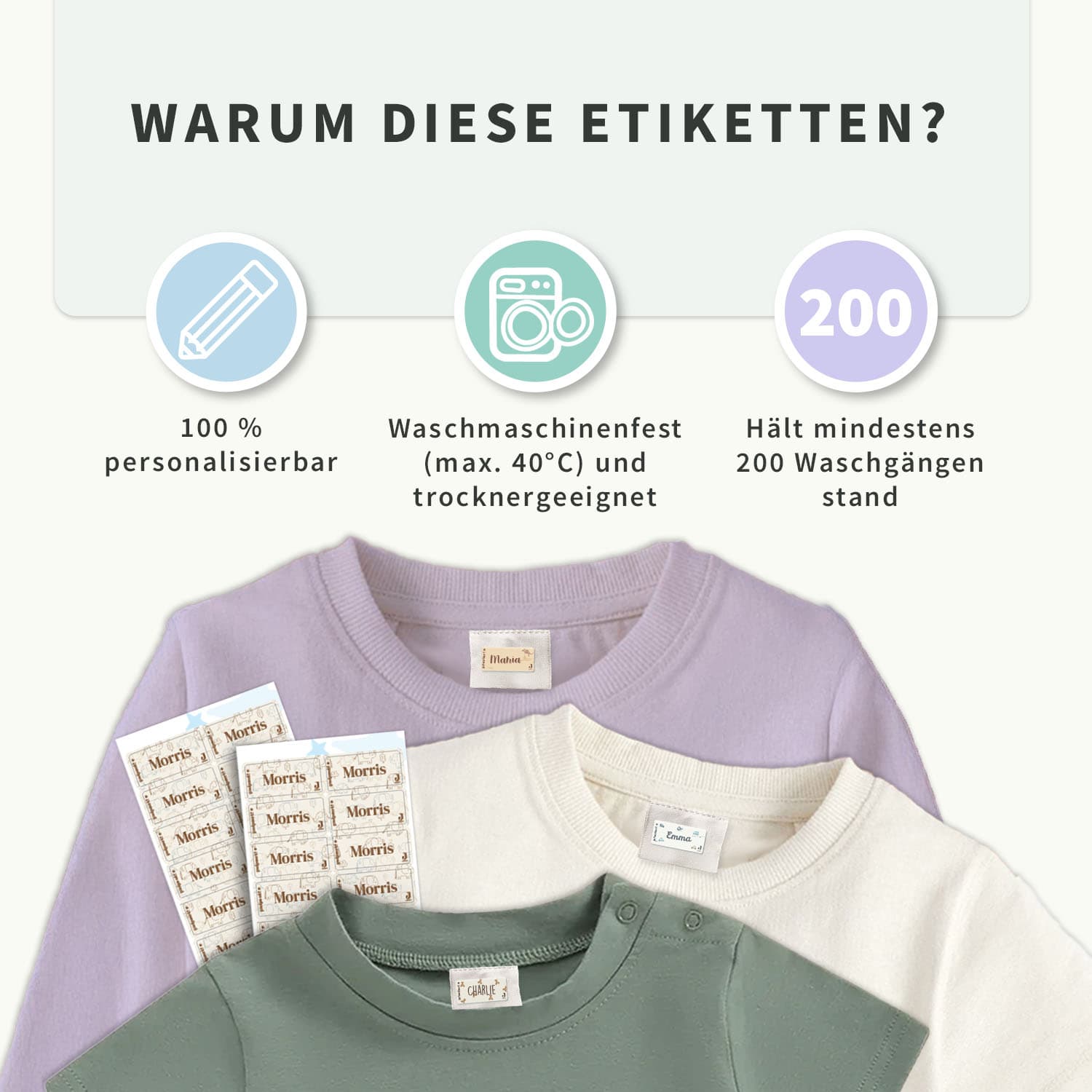 Textilaufkleber - Jollein