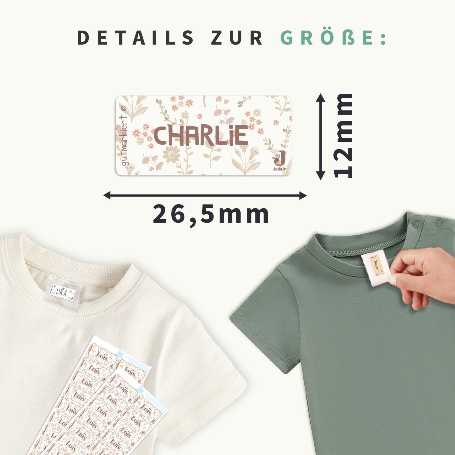 Textilaufkleber - Jollein