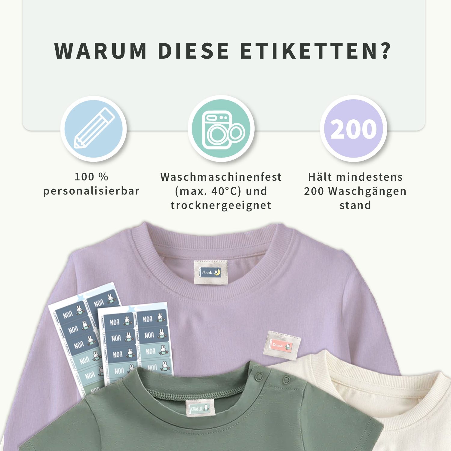 Miffy Textilaufkleber