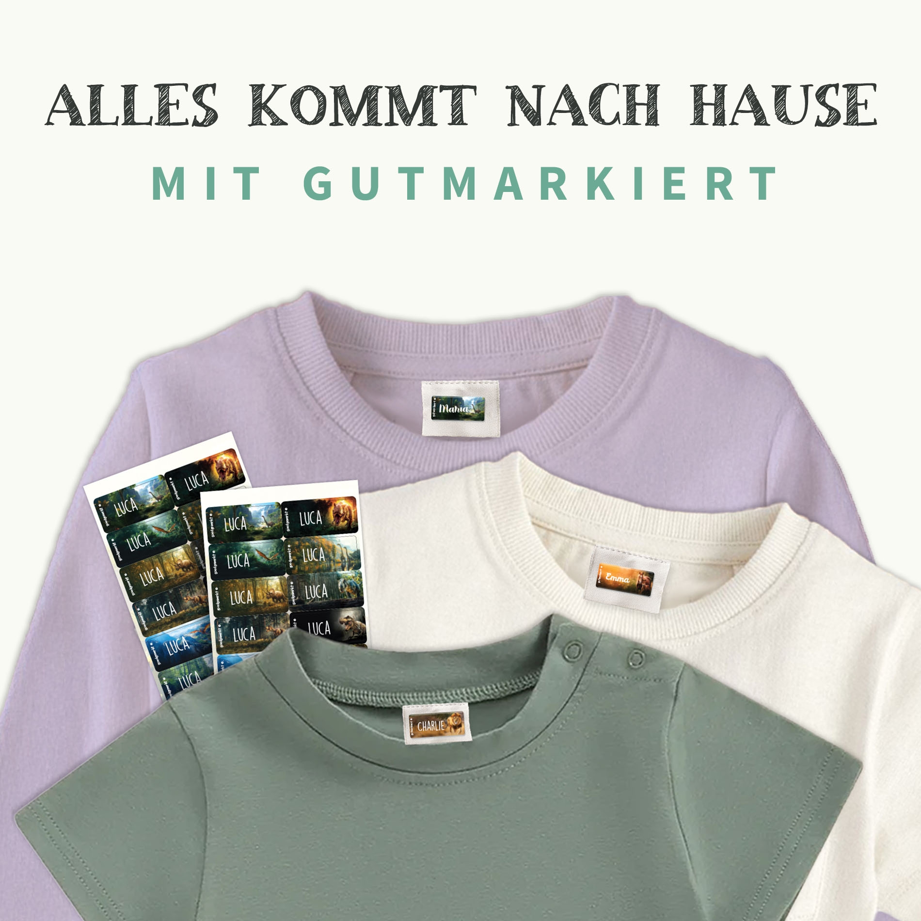 Real World Textilaufkleber