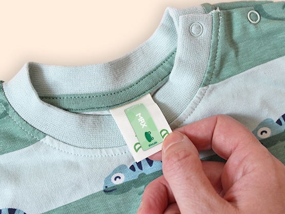 Textilaufkleber Affenzahn