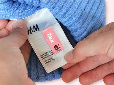 Textilaufkleber Affenzahn