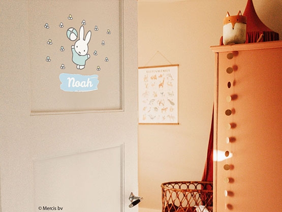 Miffy Türaufkleber
