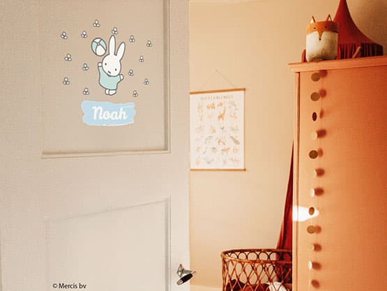 Miffy Türaufkleber