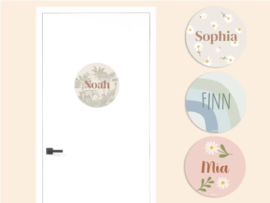 Design Türaufkleber