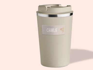 Kleine Design Aufkleber mit Gold Aufdruck