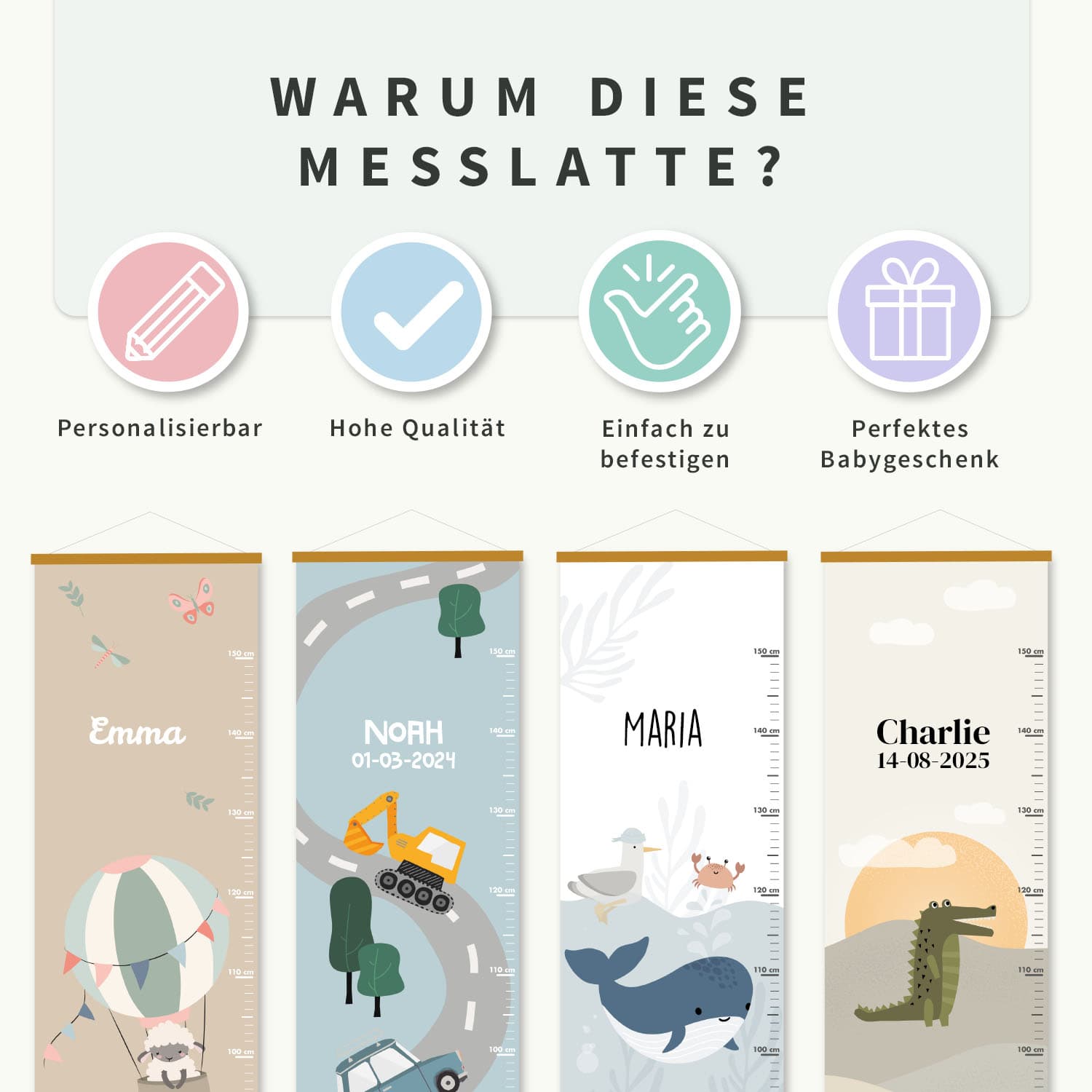 Messlatte für Kinder