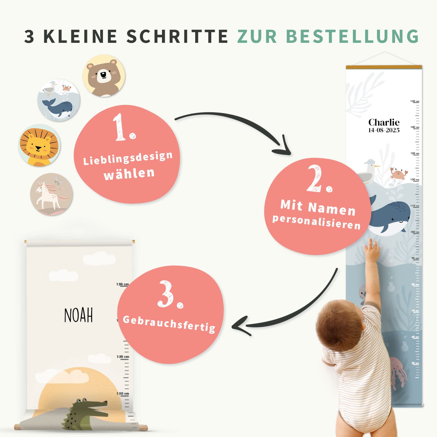 Messlatte für Kinder