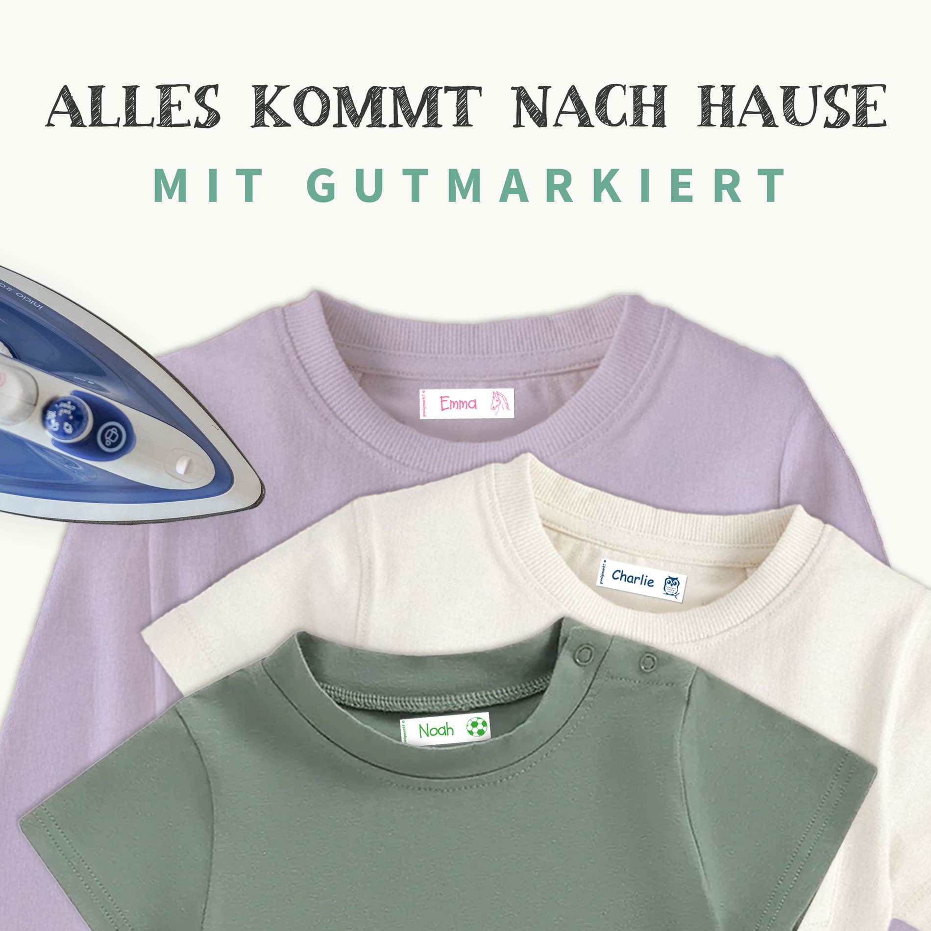 Bügeletiketten